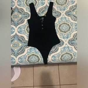 Wild Fable Black Bodysuit
